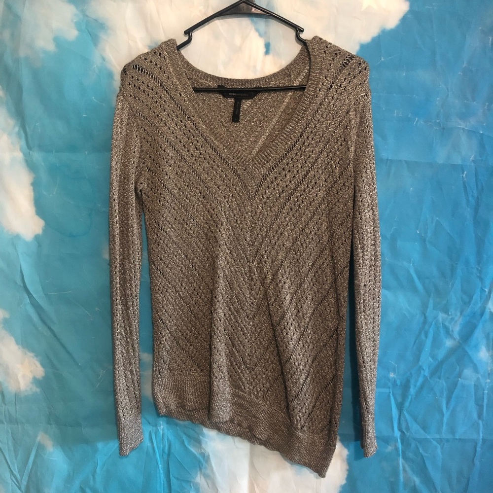 BCBG sparkly sweater
